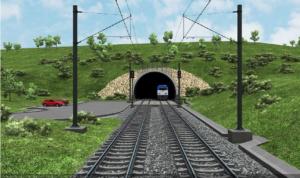 Tunel Deboreč - výjezdový portál