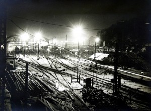 Staveniště na hl.n. 