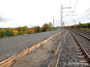 Říčany - Kolovraty; dočasná přeložka; říjen 2025