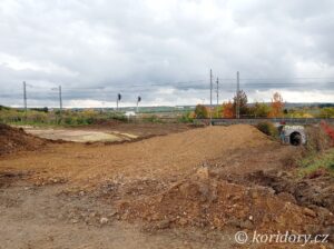 Říčany - Kolovraty; dočasná přeložka; říjen 2025