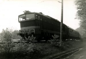 Vlaky Soběslav - Doubí u Tábora.