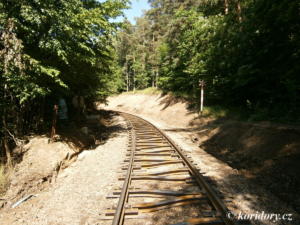 Olbramovice - Sedlčany, opravné práce, km 11,0 - 9,9