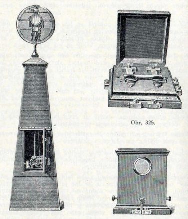 Vzdálenostní návěstidlo. Zdroj: Nechvátal